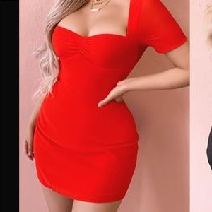 Mini Red Dress